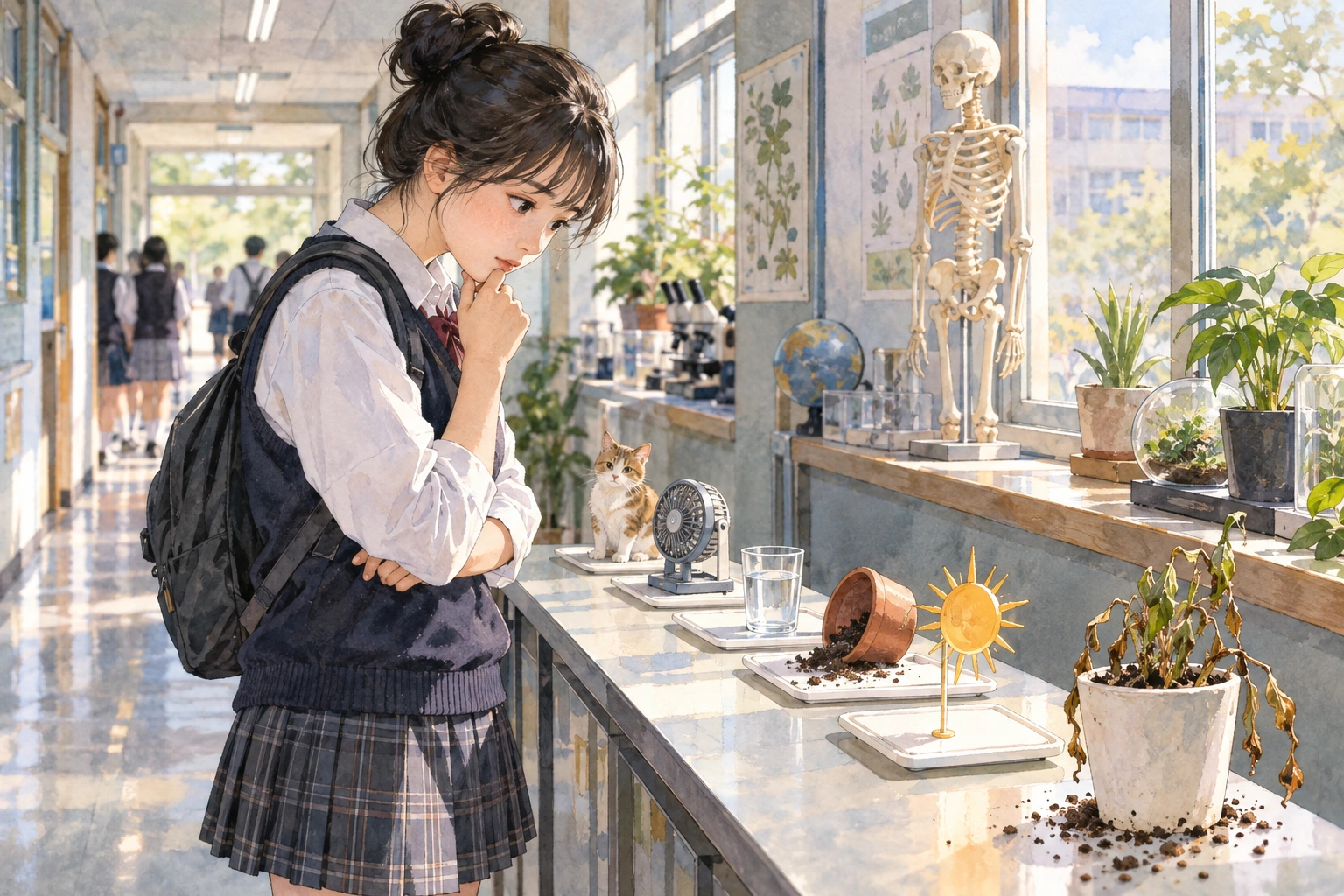 원인과 결과를 분리하는 학생